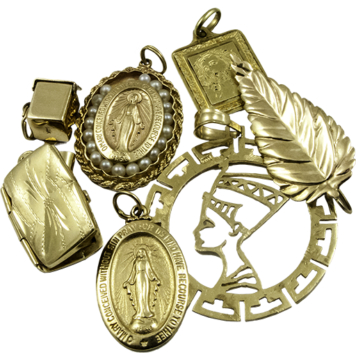 14K Gold Pendants
